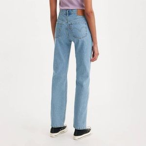 Levi’s 501 light blue jeans. 24x28